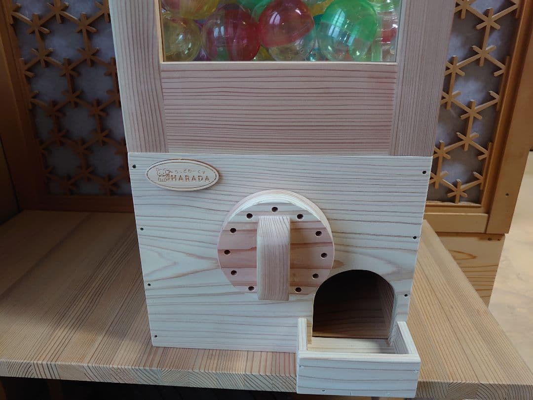 木のガチャガチャ　イベント使用品