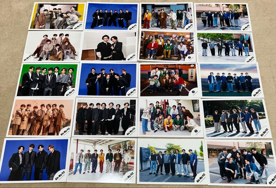 Kis-My-Ft2 キスマイ 公式写真 集合・混合 300枚セット