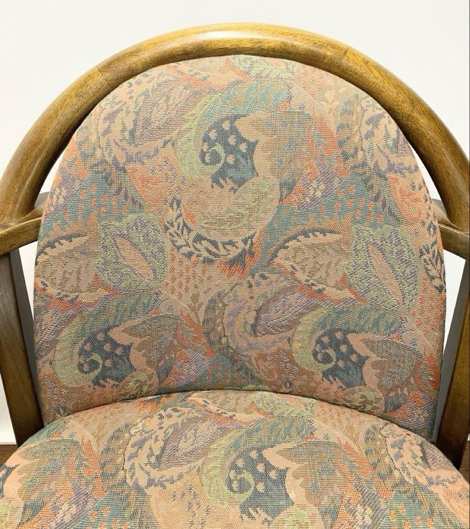 松田家具 キャスター付き 椅子 チェア アンティーク レトロ