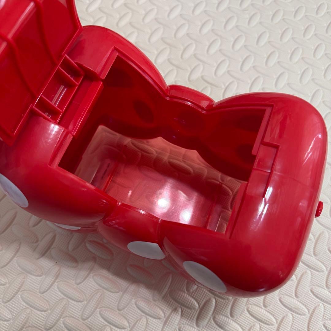 ディズニー　ミニーちゃん　リボン型　ポップコーンバケット