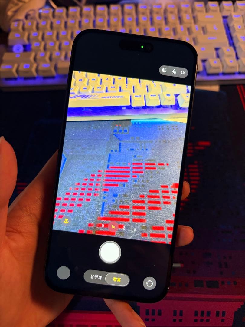 極美品iPhone15Promax 256G/US/100%/物理sim