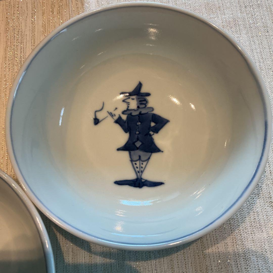 特選　高級有田焼　青花しん窯　ボウル中鉢　未使用保管品