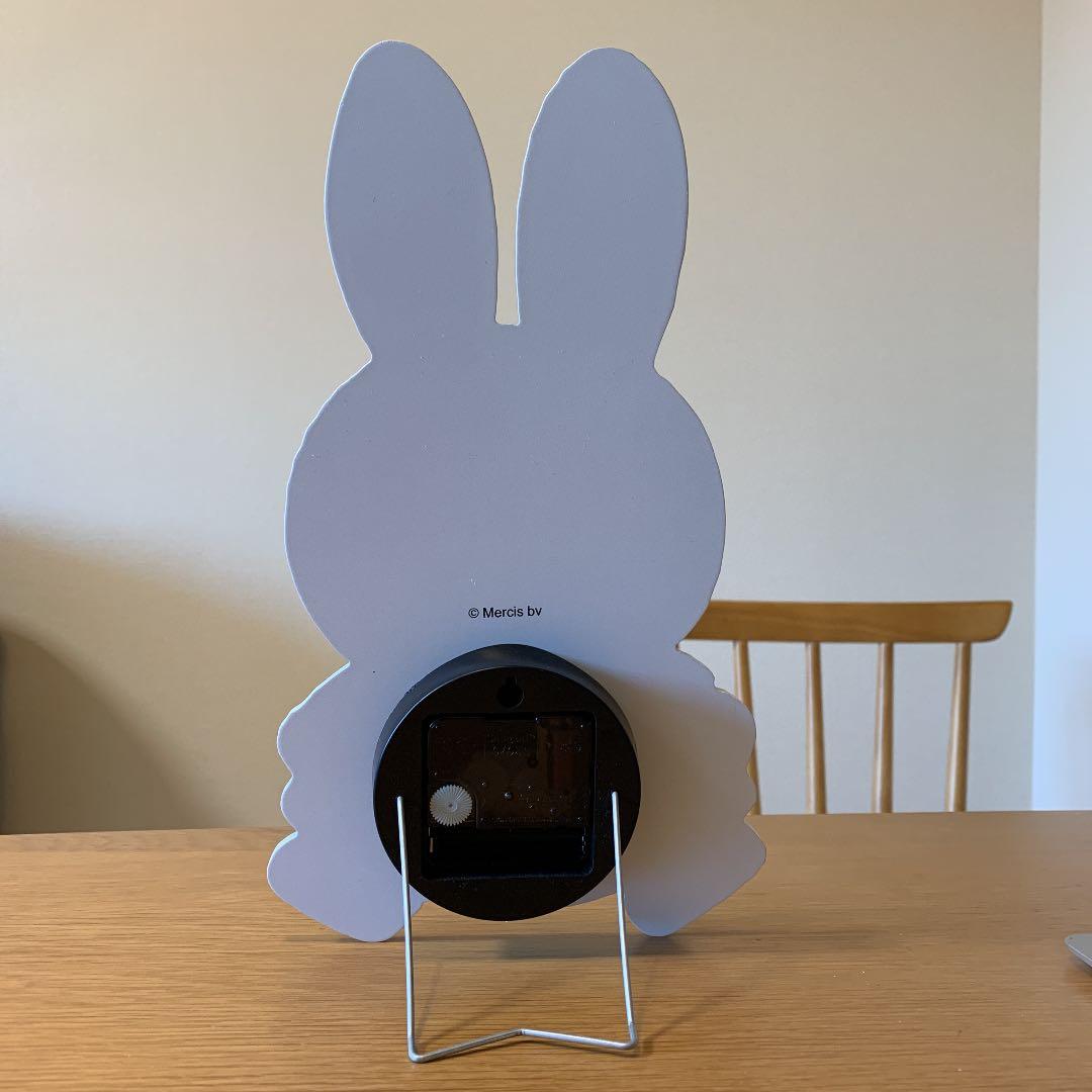 salut! サリュ miffy ミッフィー　コラボ　時計　置時計