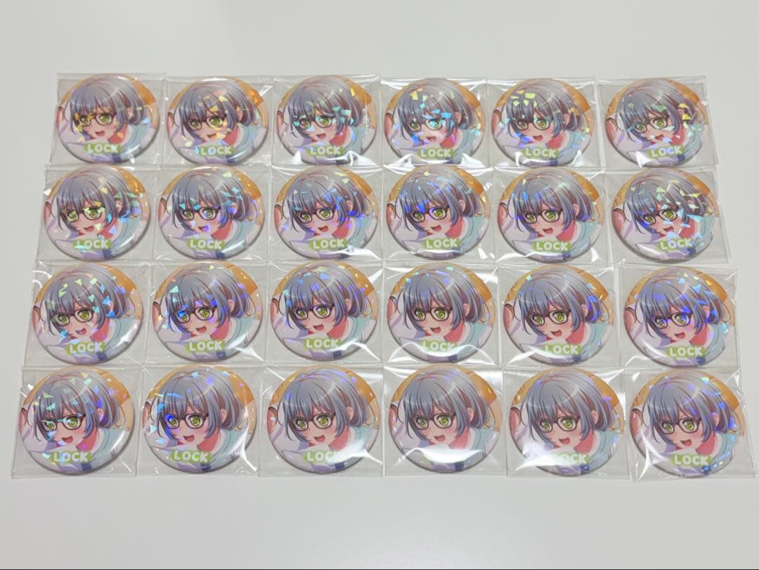 バンドリ ロック ホログラム缶バッジ Vol.2