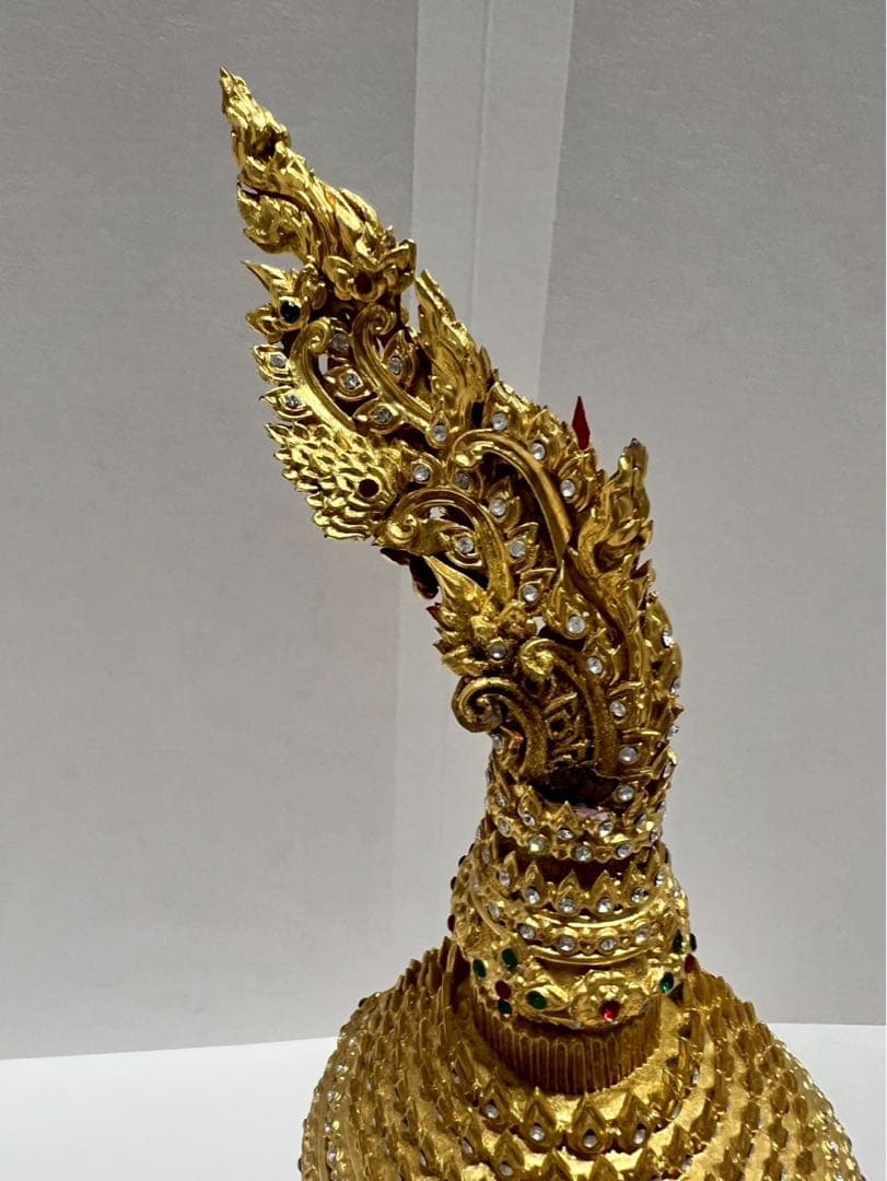 レア物タイ伝統 仮面舞踊 コーン マスク オブジェ