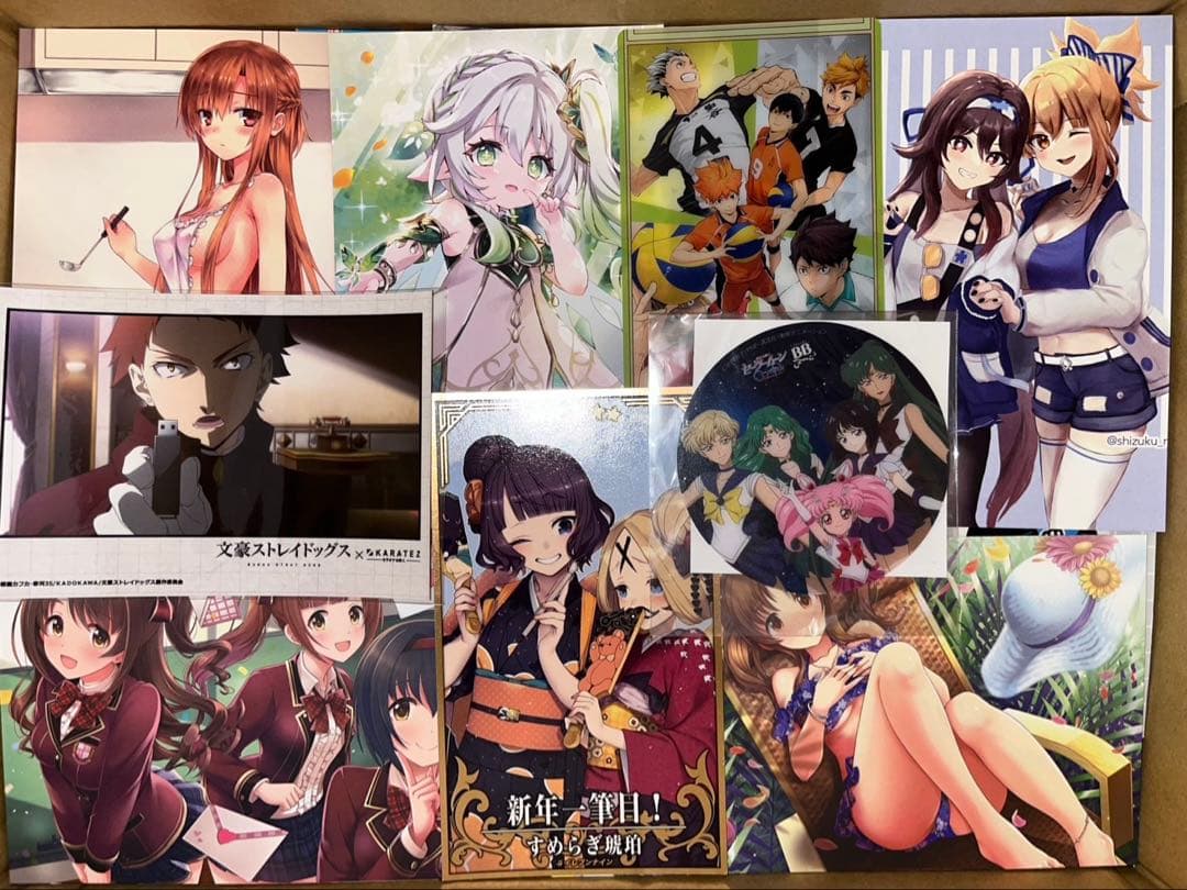 アニメ キャラクター ノンジャンル 紙類 紙雑貨 2000枚 大量 まとめ売り