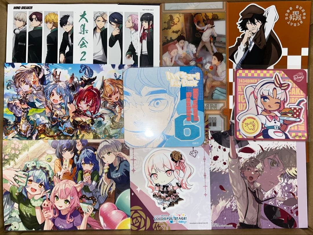 アニメ キャラクター ノンジャンル 紙類 紙雑貨 2000枚 大量 まとめ売り