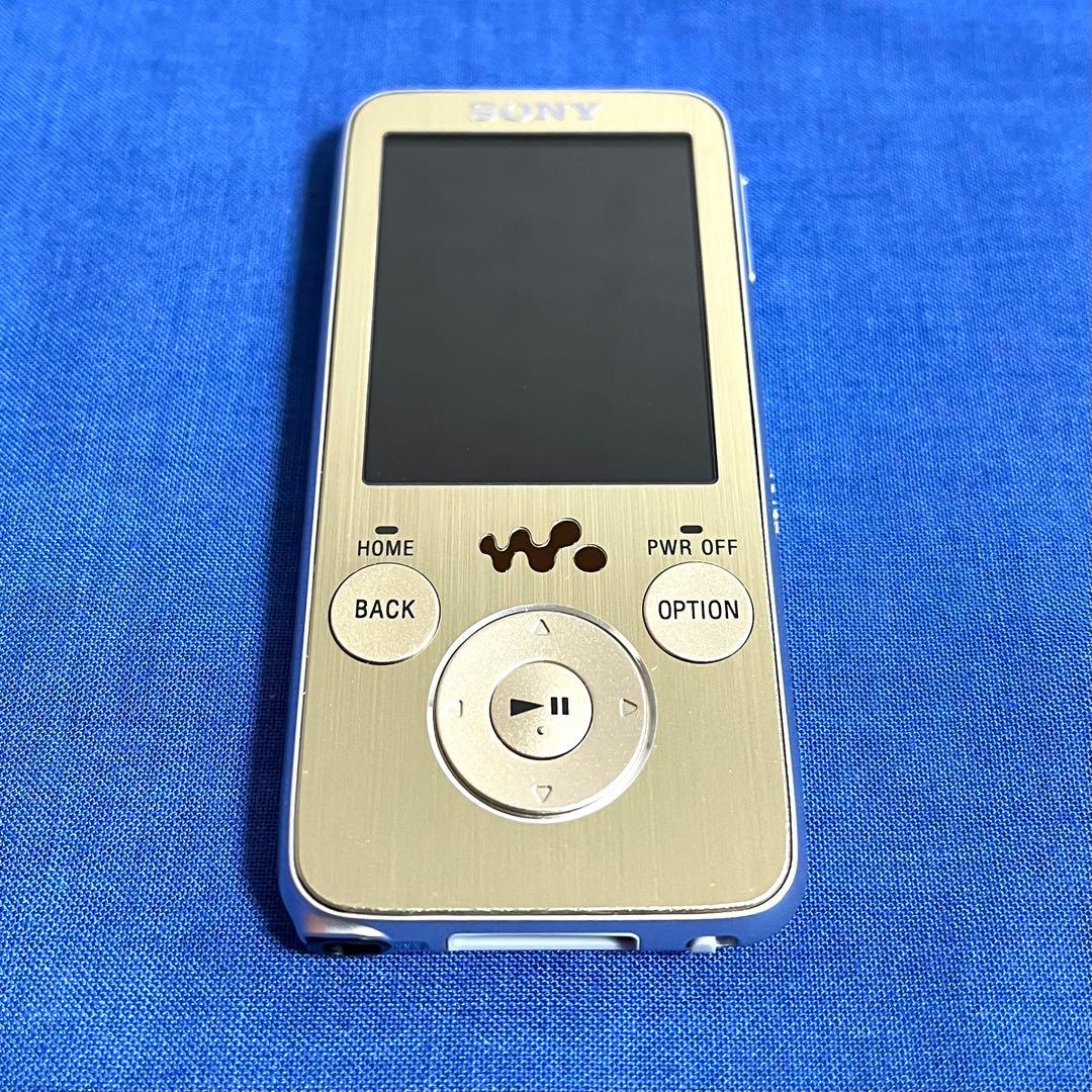 【超美品　新品同様】ソニー ウォークマン　NW-S636F 4GB ゴールド