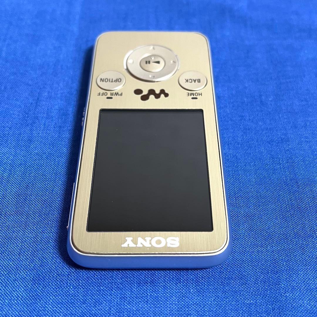 【超美品　新品同様】ソニー ウォークマン　NW-S636F 4GB ゴールド