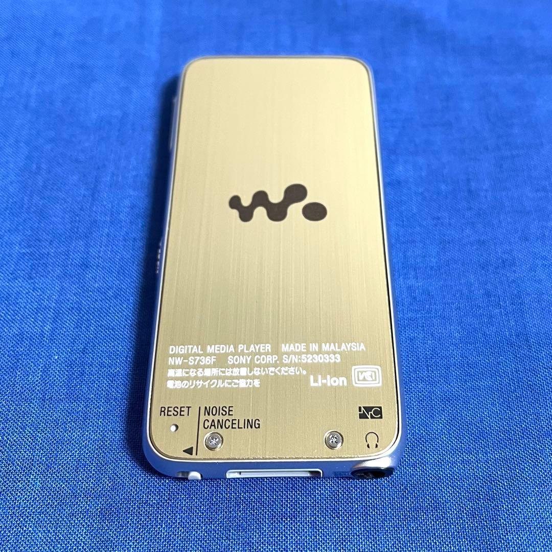 【超美品　新品同様】ソニー ウォークマン　NW-S636F 4GB ゴールド