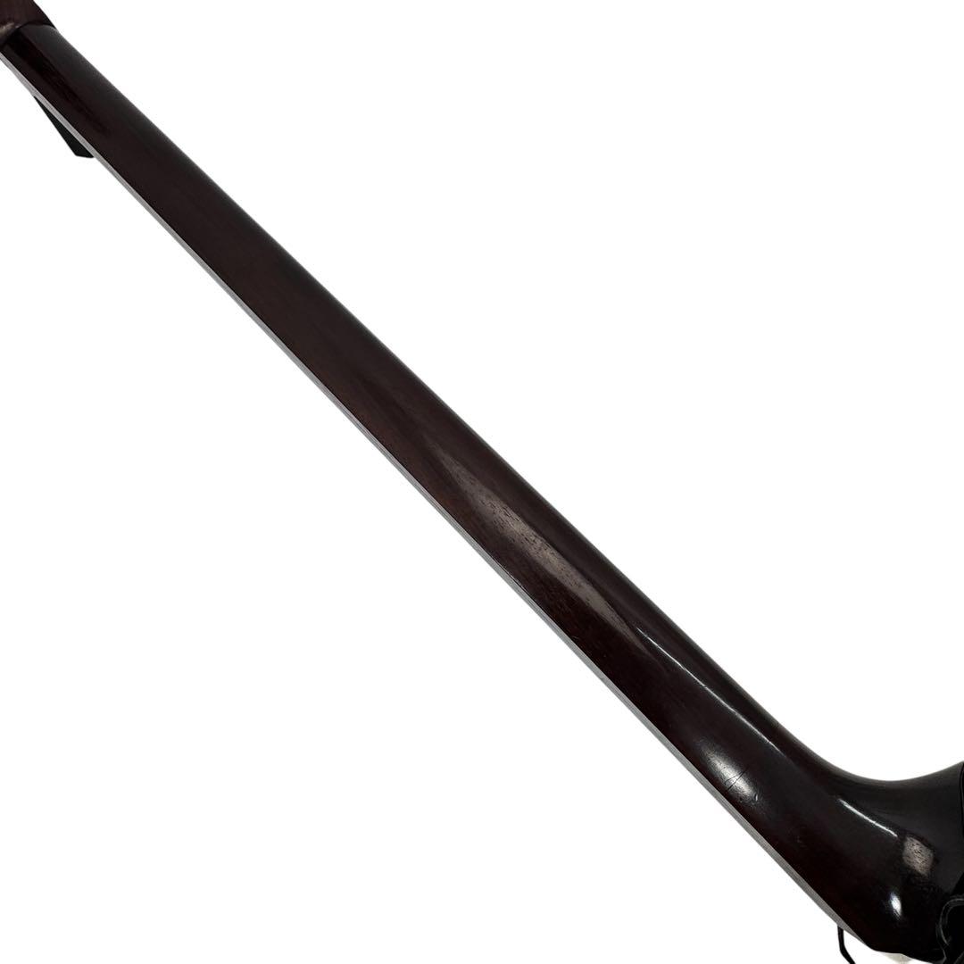 津軽三味線　紅木　東さわり　三つ折り　太棹 正寸 丸打胴　ハードケース