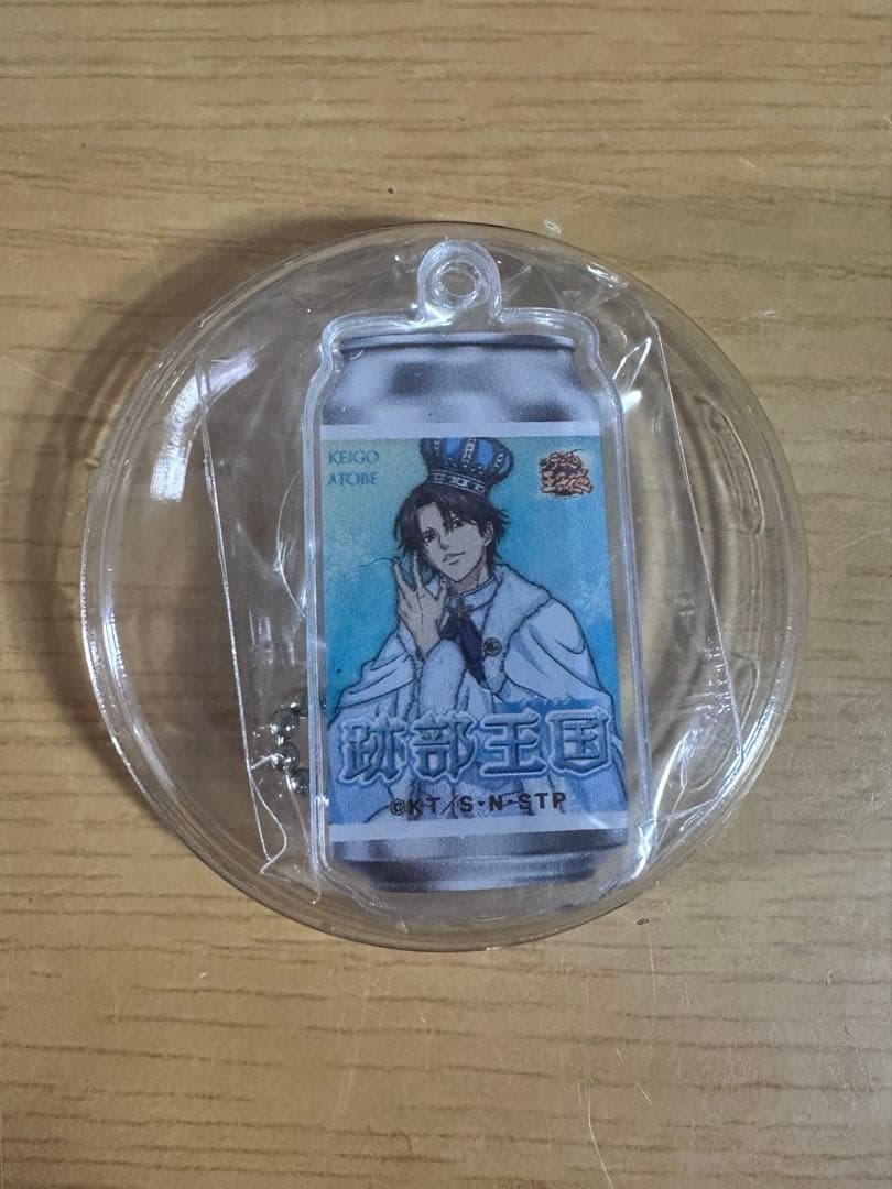 匿名配送　テニプリ　跡部王国　ラベル缶　数量限定　キーホルダー＆ステッカー　跡部