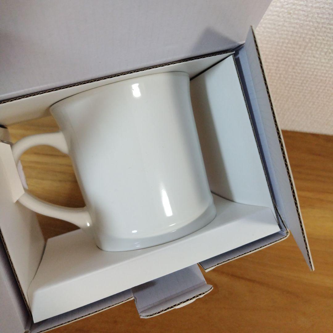 レア‼【未使用】ル・クルーゼ　ノエルコレクションコーヒーマグカップ(スノーマン）