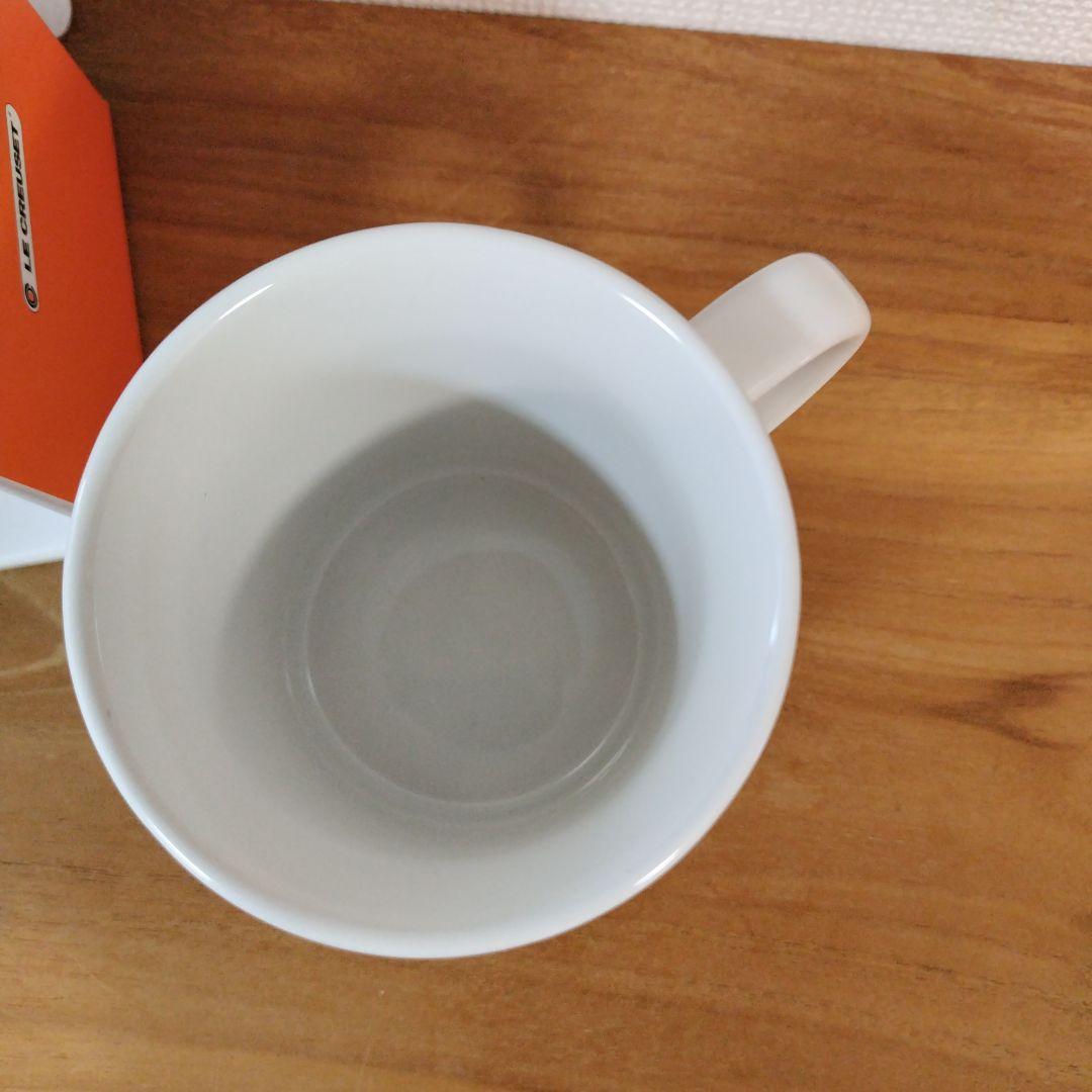 レア‼【未使用】ル・クルーゼ　ノエルコレクションコーヒーマグカップ(スノーマン）