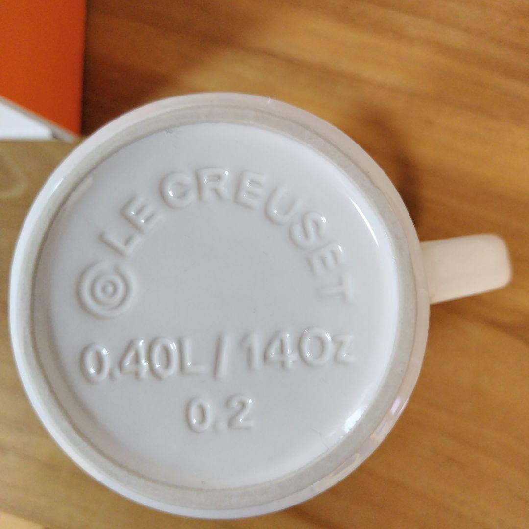 レア‼【未使用】ル・クルーゼ　ノエルコレクションコーヒーマグカップ(スノーマン）