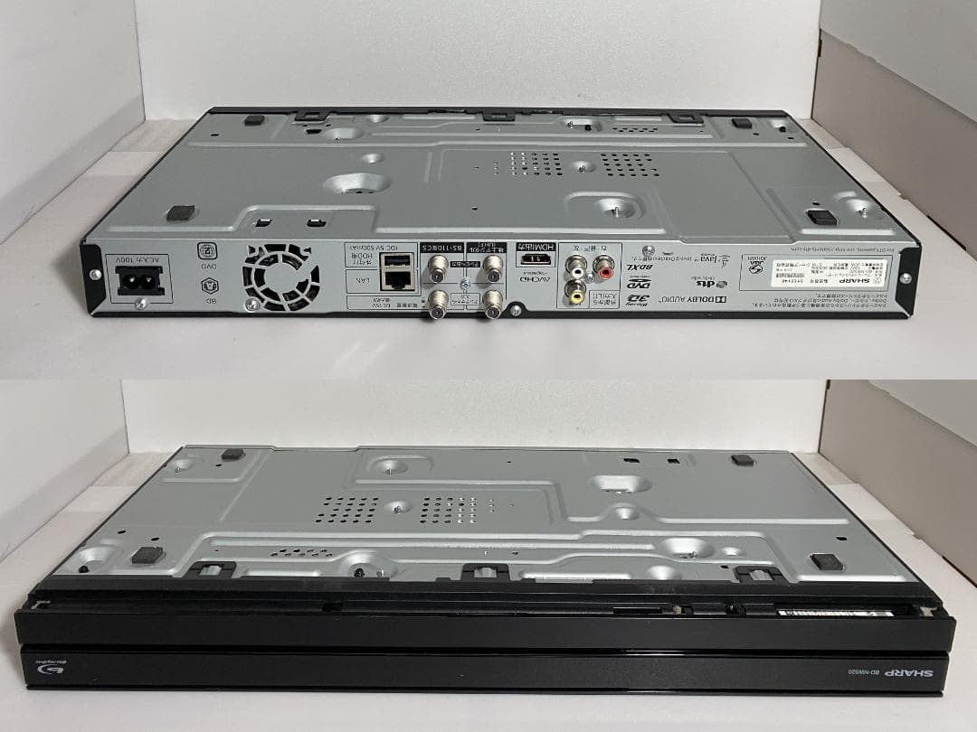 SHARP　AQUOS　BD-ＮW520　18年製 容量アップHDD：2TB