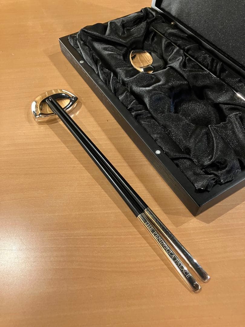 【希少】ペニンシュラ北京　お箸と箸置きセット　未使用