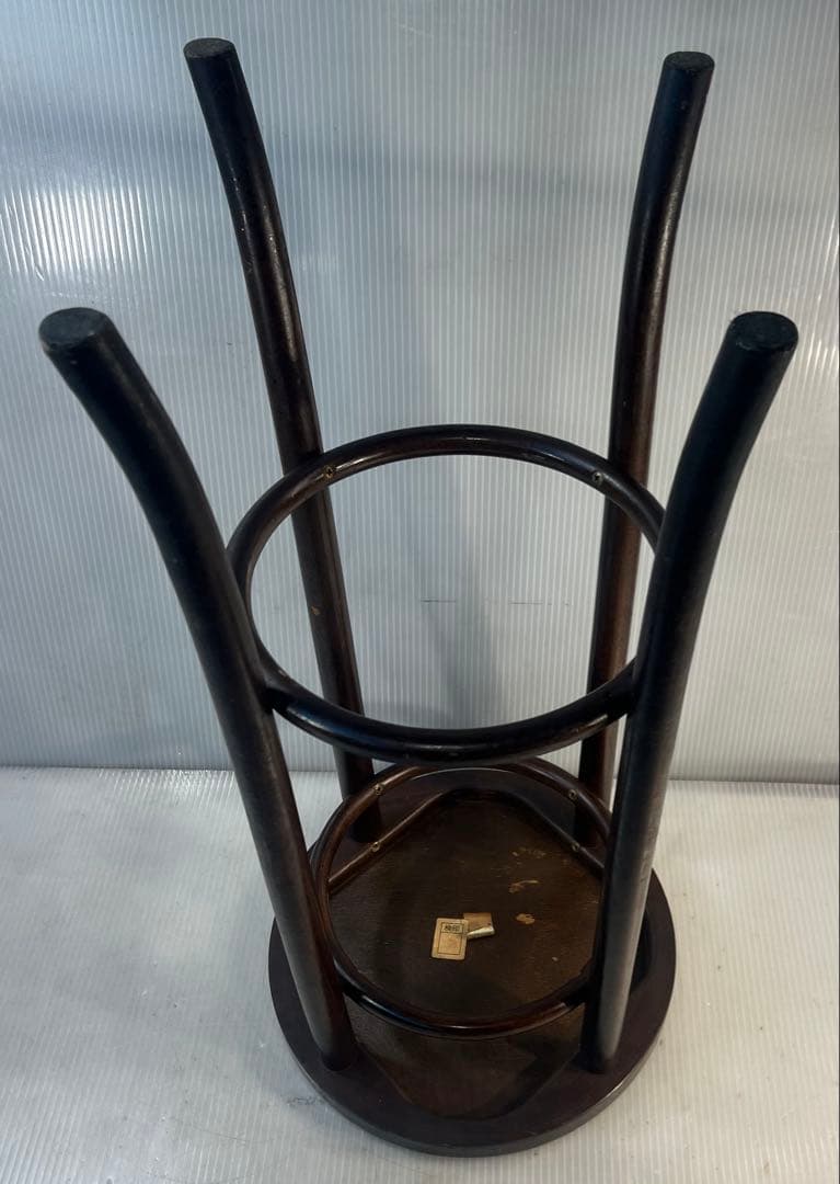 FMG / バースツール、曲げ木、籐細工、1960年代、ポーランド