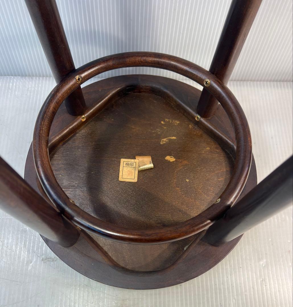 FMG / バースツール、曲げ木、籐細工、1960年代、ポーランド