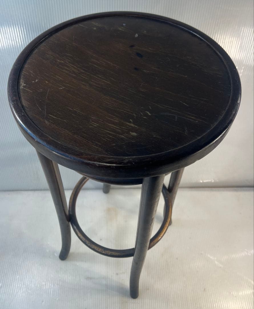 FMG / バースツール、曲げ木、籐細工、1960年代、ポーランド