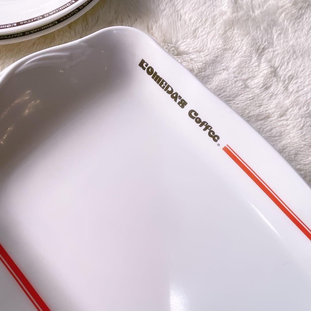 超レア コメダ珈琲 一番くじ プレート セット ニッコー ファインボーンチャイナ