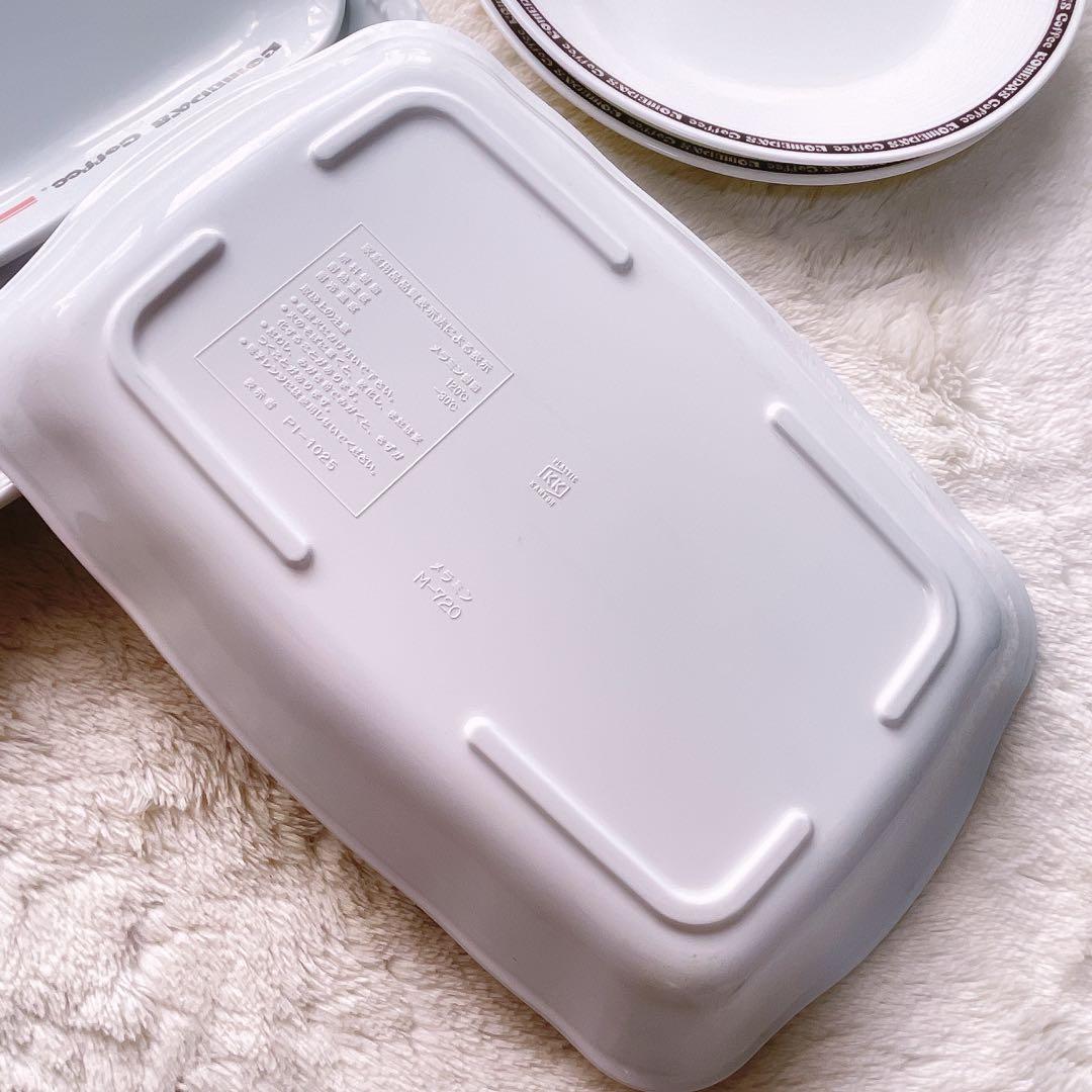 超レア コメダ珈琲 一番くじ プレート セット ニッコー ファインボーンチャイナ