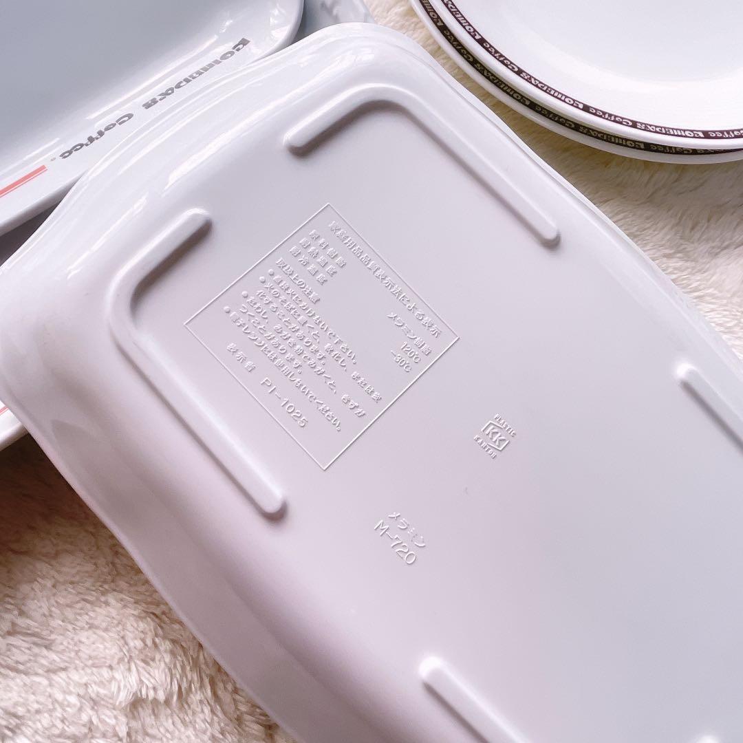 超レア コメダ珈琲 一番くじ プレート セット ニッコー ファインボーンチャイナ