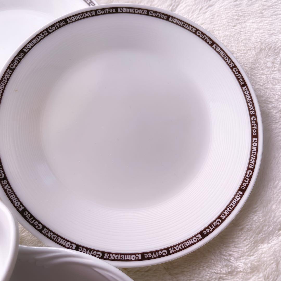 超レア コメダ珈琲 一番くじ プレート セット ニッコー ファインボーンチャイナ