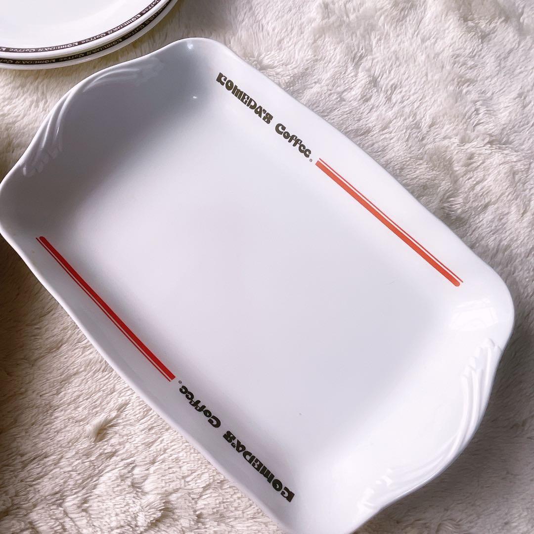 超レア コメダ珈琲 一番くじ プレート セット ニッコー ファインボーンチャイナ