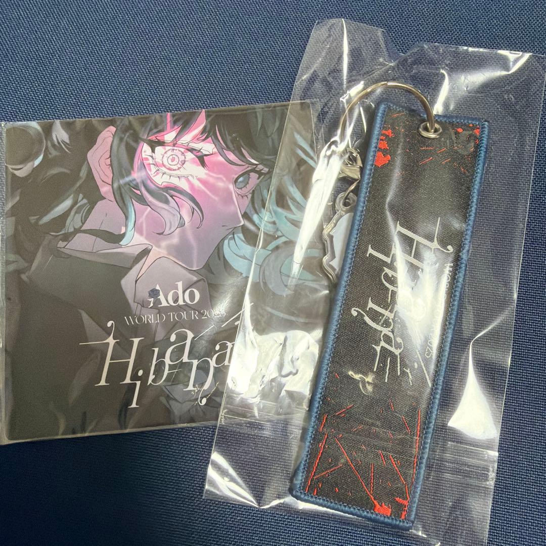 ado アメリカ会場限定 世界旅行タグ ステッカー