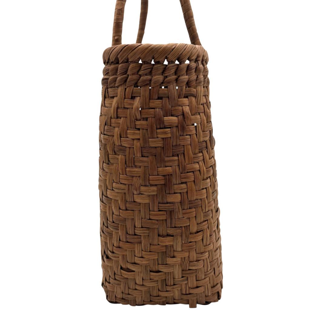 美品　山葡萄　カゴバッグ　トートバッグ　山ぶどう　手作り