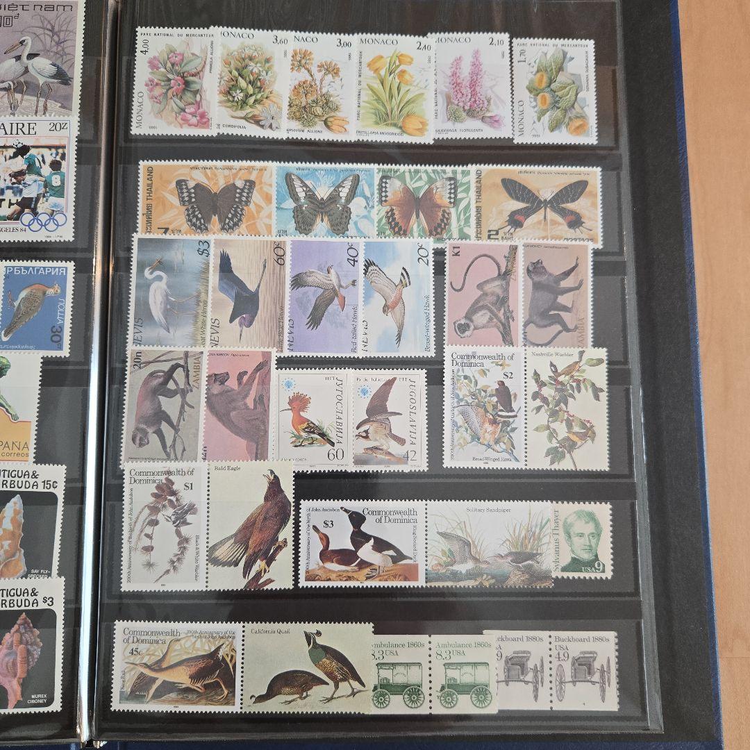 J*L様 外国切手コレクション（タンザニア・リベリア・ニウエ）鳥　動物　山岳等