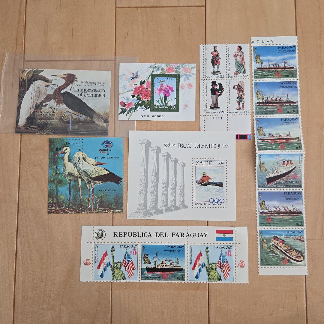 J*L様 外国切手コレクション（タンザニア・リベリア・ニウエ）鳥　動物　山岳等