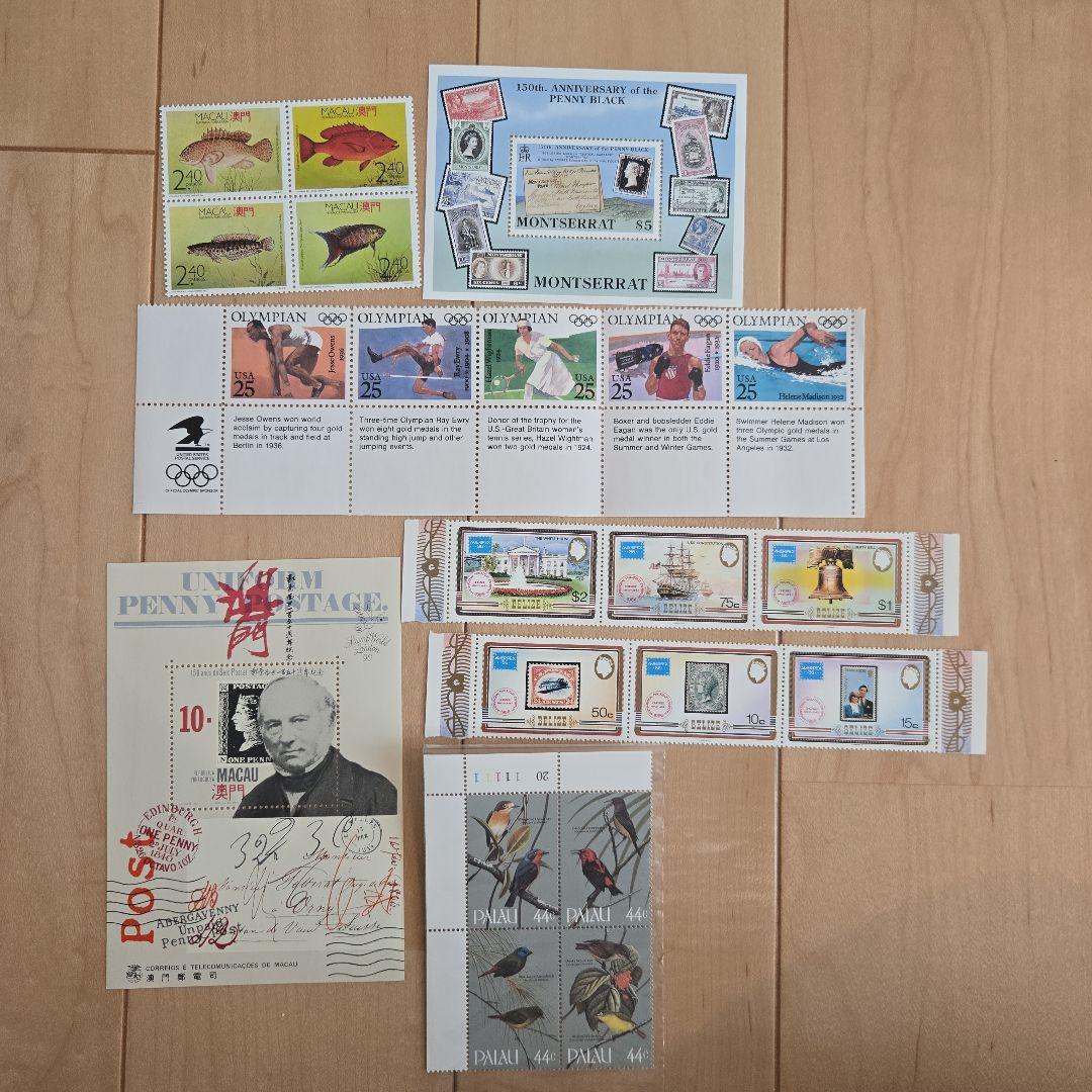 J*L様 外国切手コレクション（タンザニア・リベリア・ニウエ）鳥　動物　山岳等