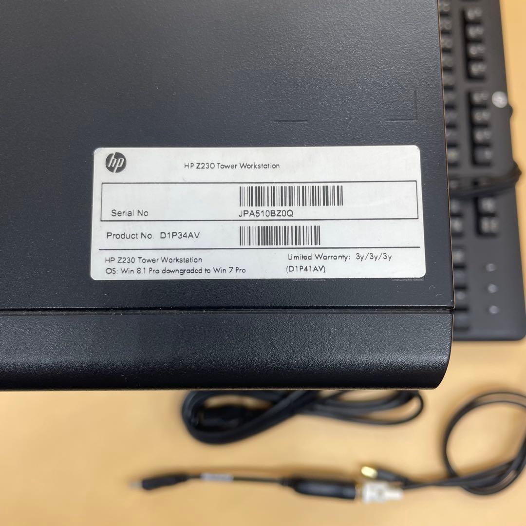 HP Z230 Tower Workstation Xeonグラボ office