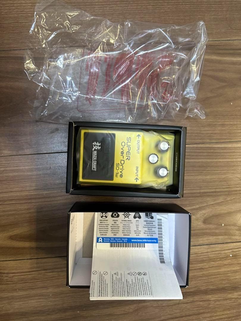 【新品】BOSS SD-1W SUPER OVERDRIVE WAZACRAFT