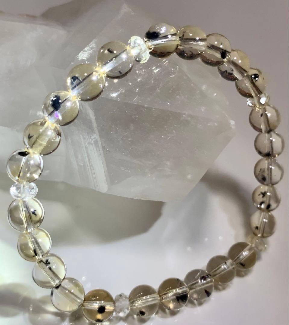 財を引き寄せるパワー❣️ ロマネサイトインシトリン　シトリン　ブレスレット