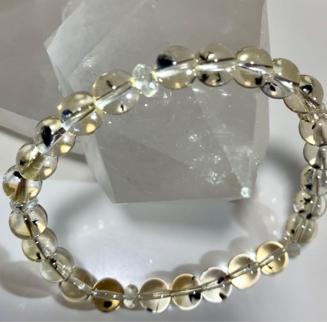 財を引き寄せるパワー❣️ ロマネサイトインシトリン　シトリン　ブレスレット