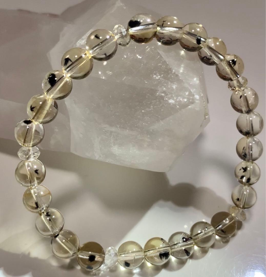 財を引き寄せるパワー❣️ ロマネサイトインシトリン　シトリン　ブレスレット