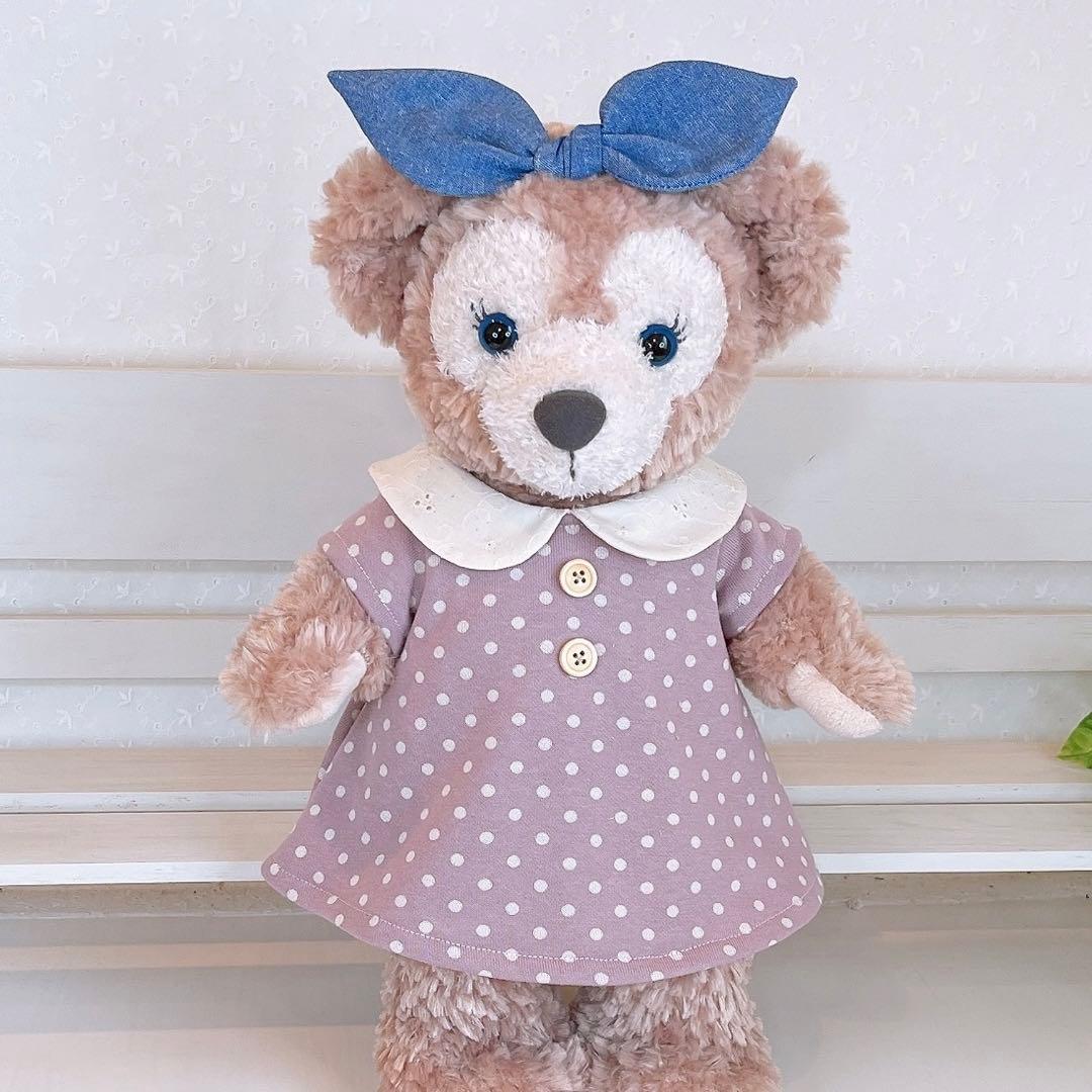 ステラルー用コスチューム　襟付きワンピース＆リボン