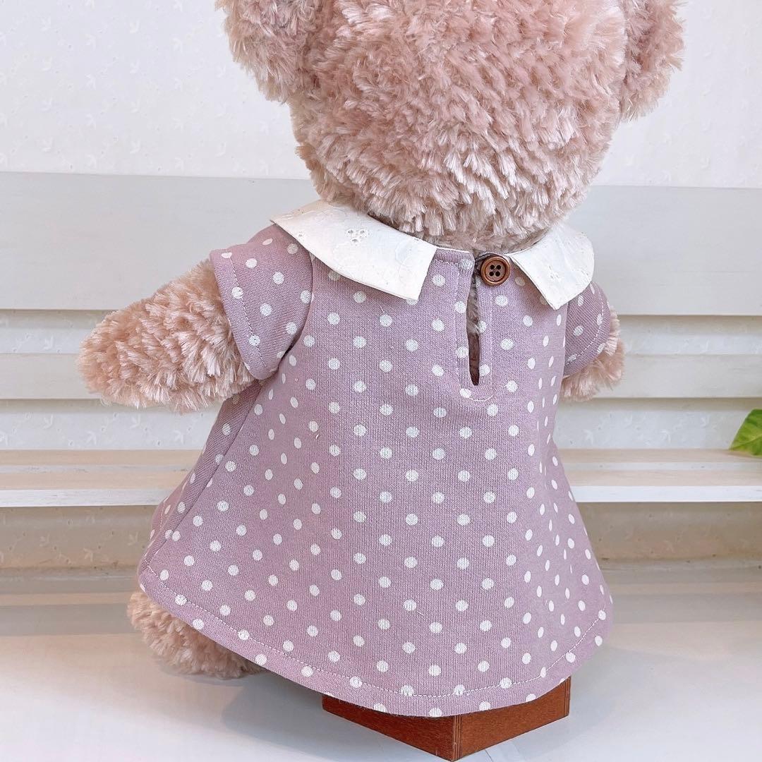 ステラルー用コスチューム　襟付きワンピース＆リボン