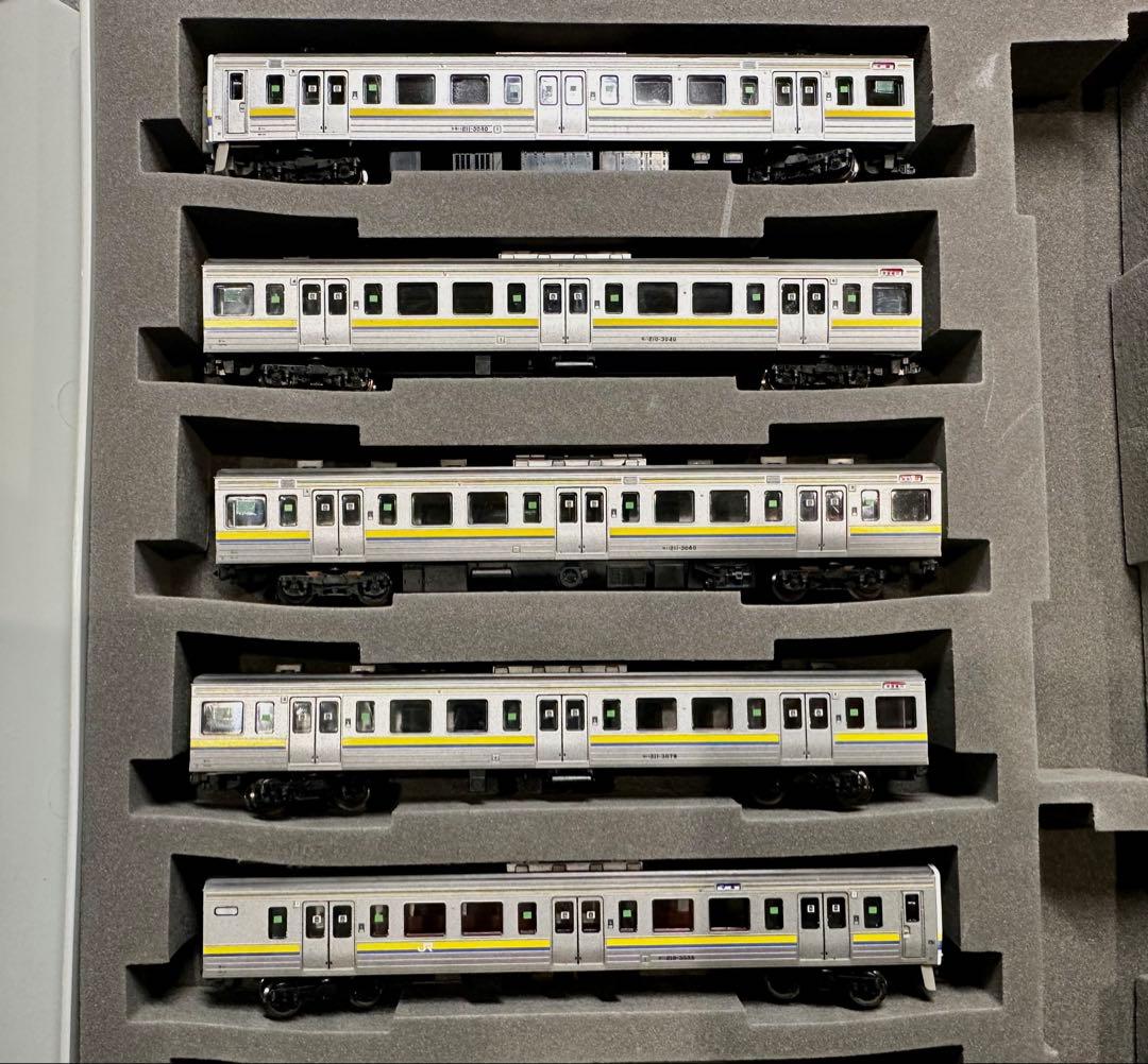 【現状品】TOMIX 92324 211系3000番台 房総色 5両セット
