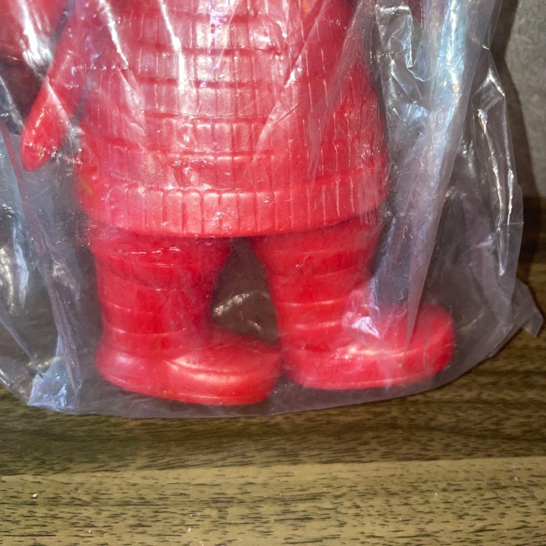 未開封　マルサン特撮シリーズ　大魔神　怒る　ソフビ 赤色