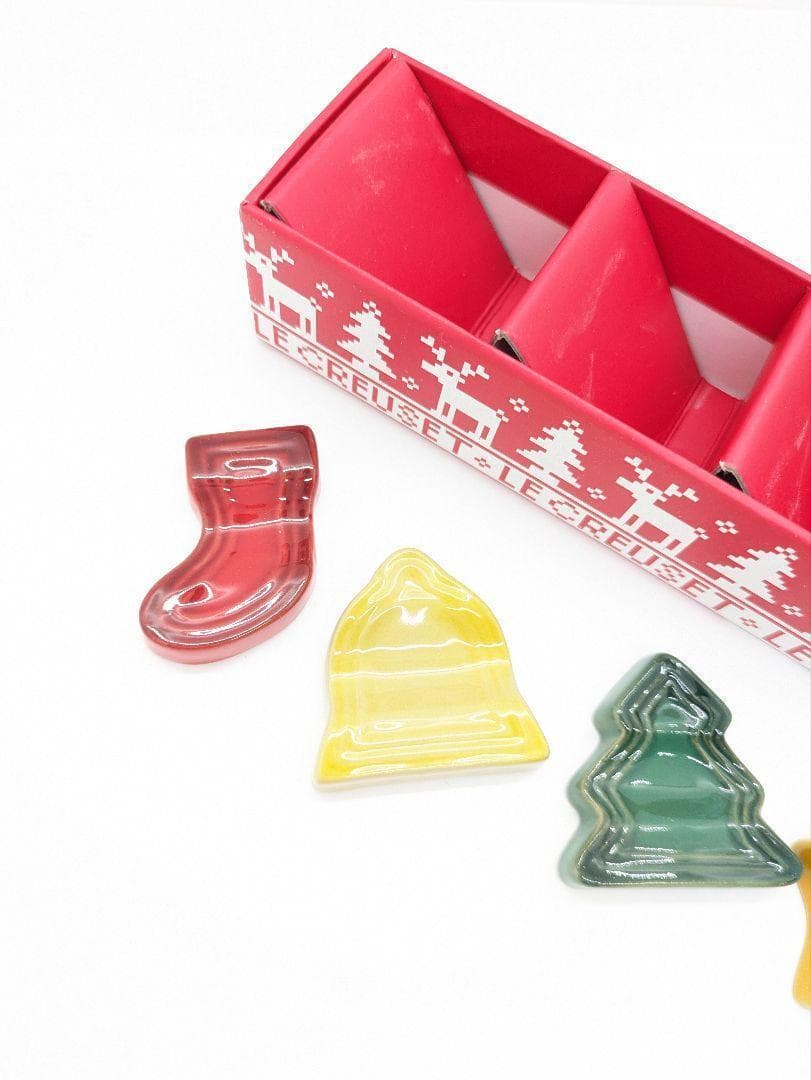 ル・クルーゼ クリスマス限定　チョップスティックレスト(箸置き)
