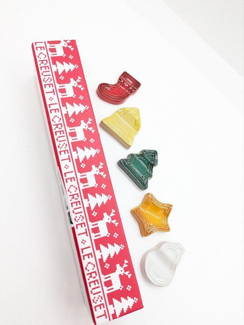 ル・クルーゼ クリスマス限定　チョップスティックレスト(箸置き)