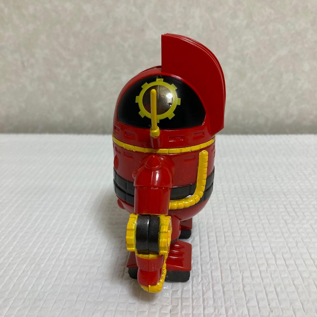 TS69 宇宙戦艦ヤマト アナライザー フィギュア赤色 ロボット 台座なし