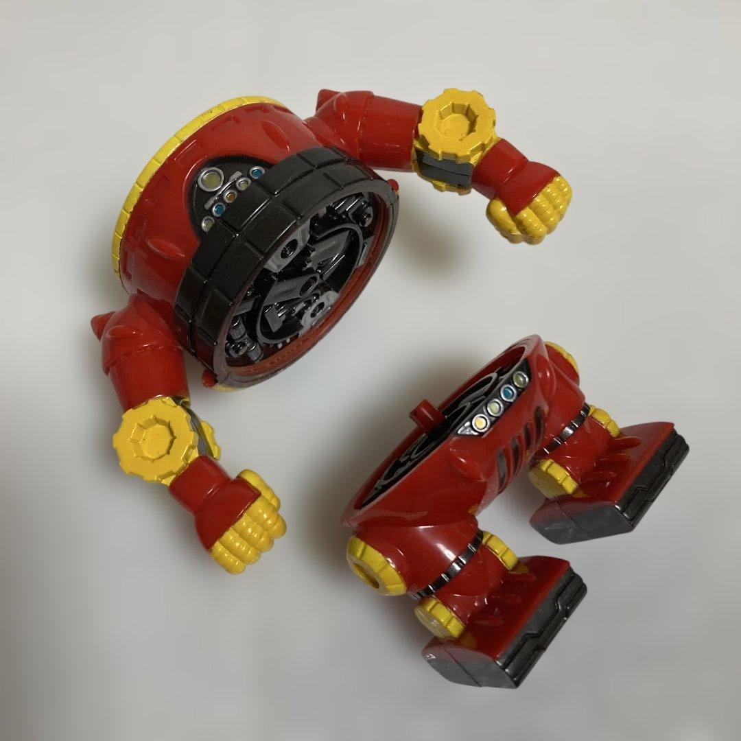 TS69 宇宙戦艦ヤマト アナライザー フィギュア赤色 ロボット 台座なし