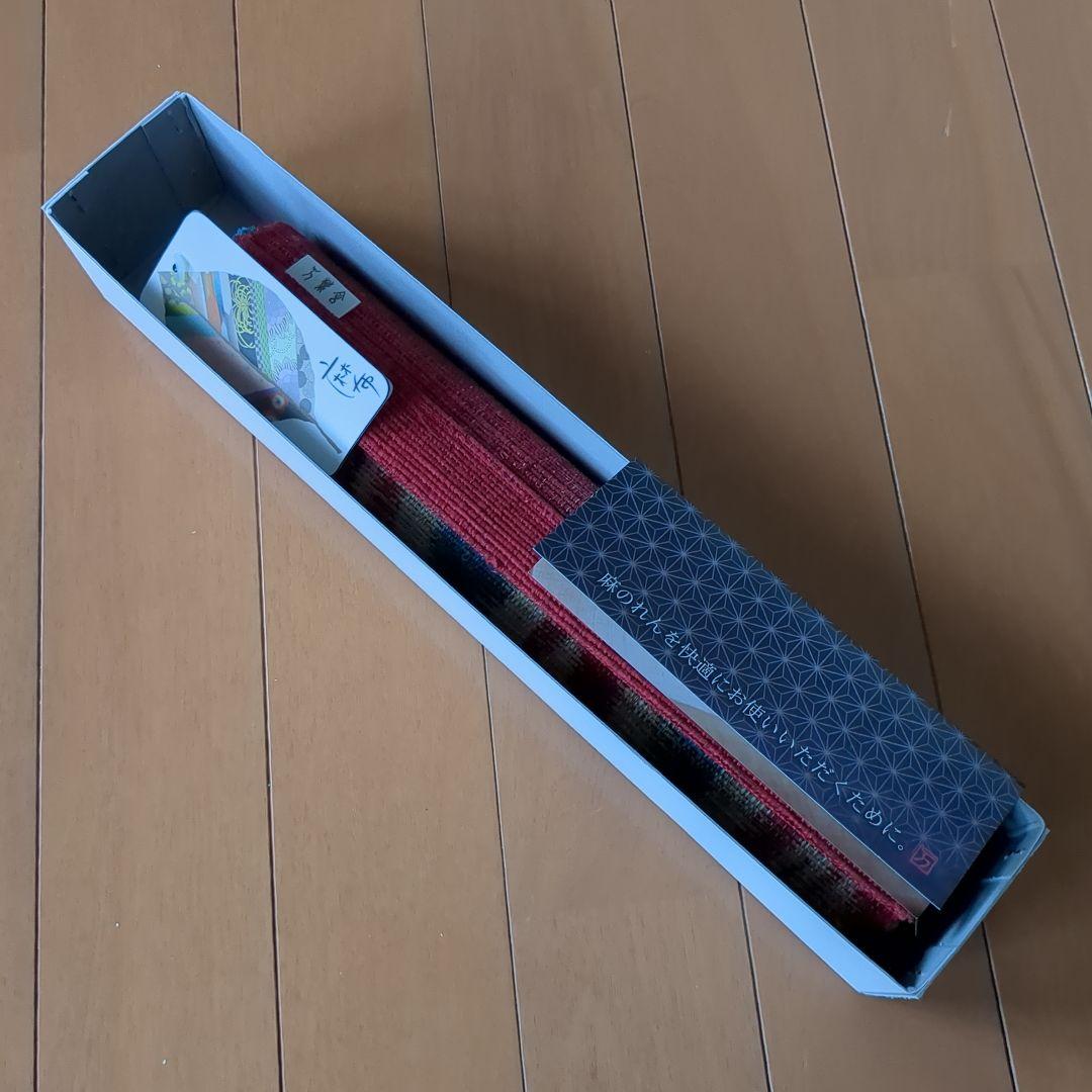 京都 万葉舎　タペストリー　鯉のぼり(赤)　麻100%　新品未使用