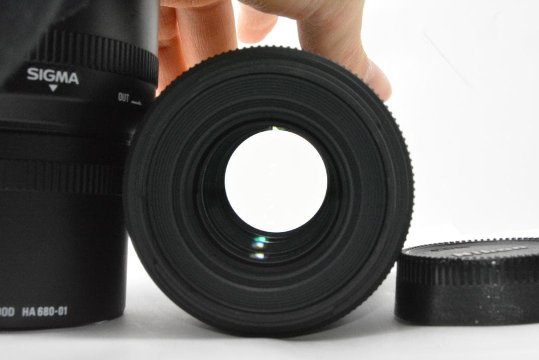 レンズ(単焦点) NIKON SIGMA 105mm 2.8 EX DG MACRO OS HSM