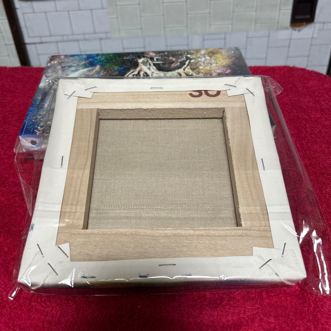 スプレーアートエデン ロゴ SMキャンパス複製画直筆サイン入り